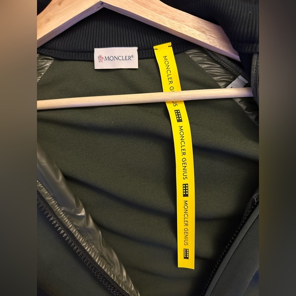 Authentic MONCLER X ADIDAS ORIGINALS Acetate Zip-Up Sweatshirt - Picture 4 of 8